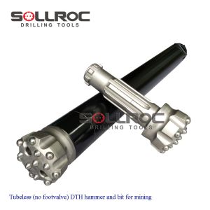 High Penetration Rate Rock Drilling Dth Hammer DHD340 SGS Certification