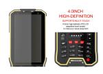 Wireless Handheld Laser Qr 2D Barcode Scanner android OS with Touch Display and