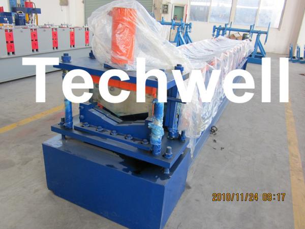 Automatical Valley Flashing Tile Roll Forming Machine With PANASONIC PLC Control