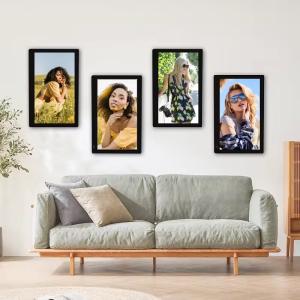 China 18.5 Inch Digital Picture Photo Frames with Motion Video Playback and Resolution IPS Panel wholesale