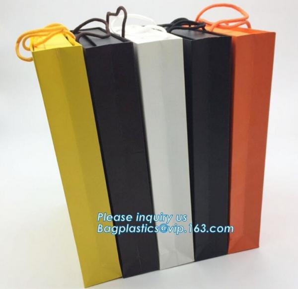 Custom made paper bag paper carrier bag luxury paper bag tote bag rope handle shopper bag,shopping bag slogan paper carr