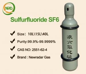 China Colorless Liquefied Gas Refrigerant Gas  Sulfur Hexafluoride as a Dielectric Gas Electron Grade Industrial Grade wholesale