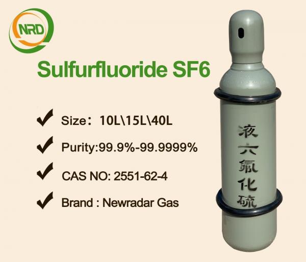 Quality Cas 2551-62-4 Electronic Gases , Sf6 Sulfur Hexafluoride Circuit Breaker Gas for sale
