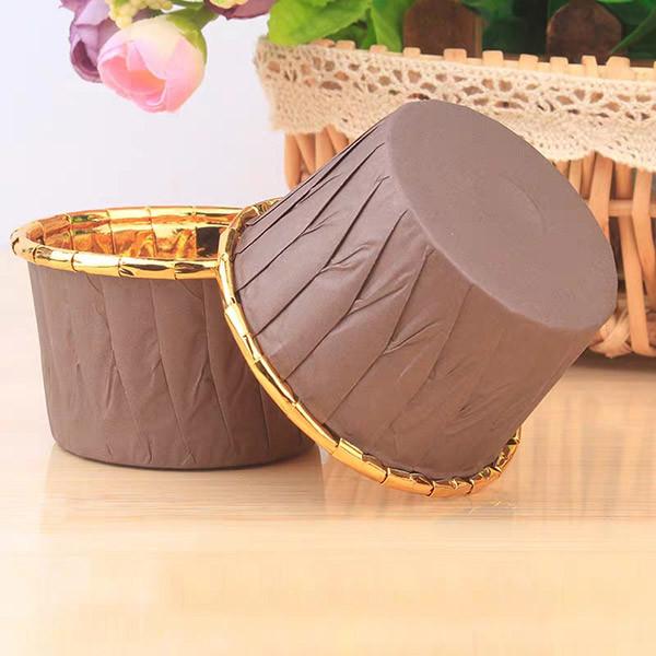 Quality Multi Color Cupcake Paper Liners / Muffin Paper Cases With Small Edge Curl for sale