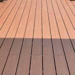 Weather Resistant 3D Composite Decking Profile Waterproof WPC Hollow Board