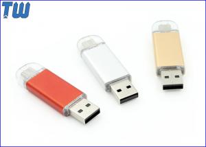 China 16GB USB Type C Flash Drive USB 2.0 Drive Dual Interface Transparent Cap on sale