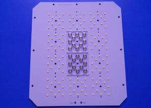 China 144 LED Aluminum PCB Board Optical Grade PC Material For High Bay Ligh wholesale