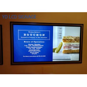 China 450cd/m2 Brightness Interactive Digital Whiteboard LCD Advertising Video Player wholesale