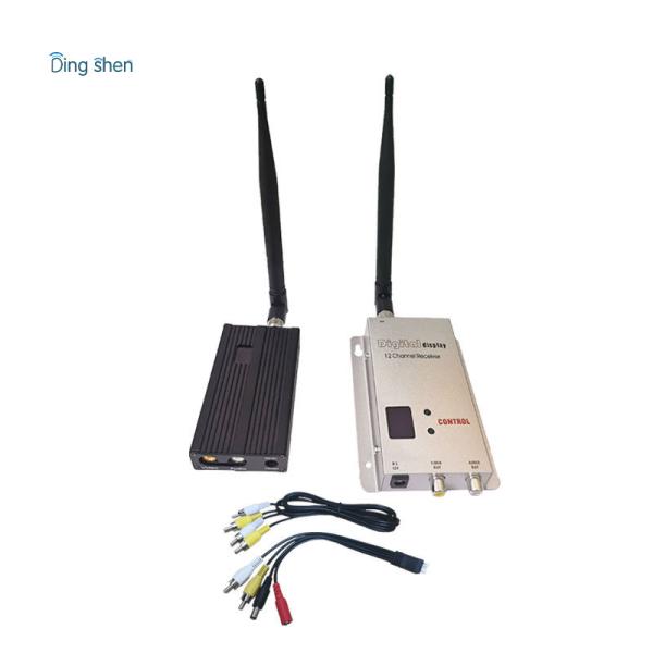 Quality 1.3Ghz 4W Long Range Wireless Video Transmitter and Receiver 8 Channels 12V DC for sale