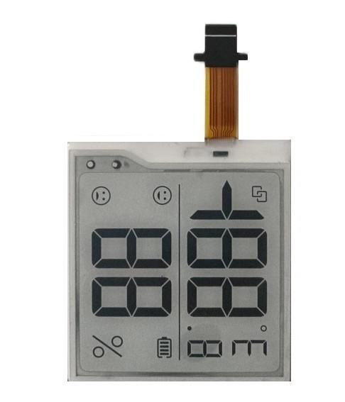 Customized Electronic Paper Display Segment Code E Ink Display Screen 2.0 inch