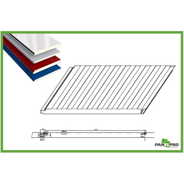 PU Sandwich Panel Production Line Japan Mitsubishi PLC Aotomatic Control