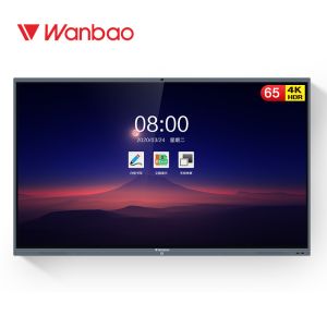 Electronic Smart Interactive Whiteboard Conference Flat Panel Fast Heat