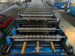 5 rib and 6 rib trapezoidal sheet double layer roll forming machine in Hungary