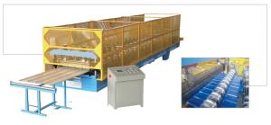 Insulation Board Inner Panel Steel Structure Ribbed Panel Machine With PLC Control