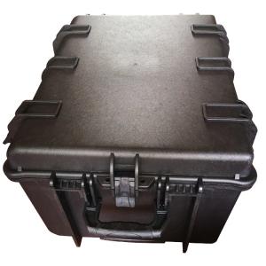 China Heavy Duty Lockable Plastic Tool Box , Pre Cut Foam Insert Large Plastic Tool Box on sale