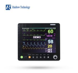 China Portable ECG HR NIBP SPO2 RESP TEMP Multi Parameter Patient Monitor For ICU Ward wholesale