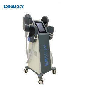 China 13 Tesla EMS Sculpting Machine ABS Material 4 Handles RF Muscle Stimulation With LCD Display on sale