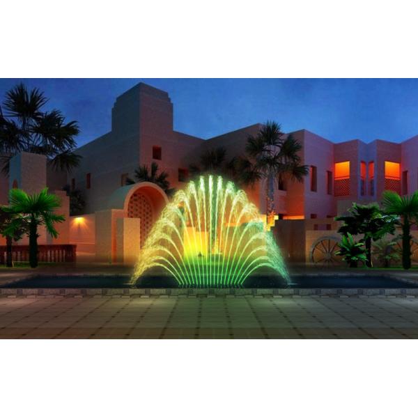 Modern Programmable Fountain Multimedia Control Super High Water Fountain