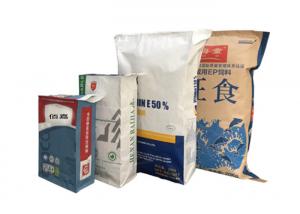 China Cement Flexo Printing Chemical Pasted Valve Multiwall Paper Bags Liquid Spill Absorbent wholesale