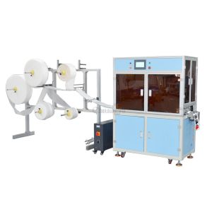 Full Electric Driven Sanitary Pad Automatic Machine 6500W 15KHZ