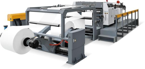 Quality High Speed Two Rolls Paper Sheet Cutter Machine Servo Precision Paper Cutter Machine for sale
