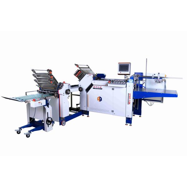 Width 570mm Large Format Paper Folding Machine With Flat Pile Feeder For Folded Booklet