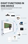 Whiteboard Software Iboard Interactive Whiteboard with Movable Mobile Stand and