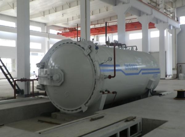 Rubber Vulcanizing Chemical Autoclave with safety interlock and fully automatic, CRN standard for Canada