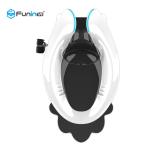 Double Seats Arcade Game VR Slide / VR Shooting Machine With Two Egg Cabins