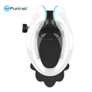 China Double Seats Arcade Game VR Slide / VR Shooting Machine With Two Egg Cabins wholesale
