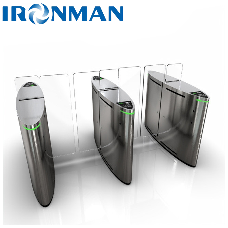 China Swing Gate Access Control Turnstiles Gate With Card Readers / Software wholesale