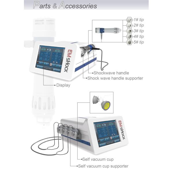 Mobile Electrical Muscle Stimulation Device , EMS Therapy Machine For Physiotherapy