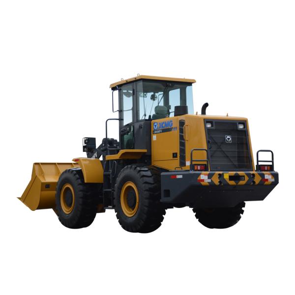 XCMG 4 Ton Compact Wheel Loader , Medium Wheel Loader Yellow Color