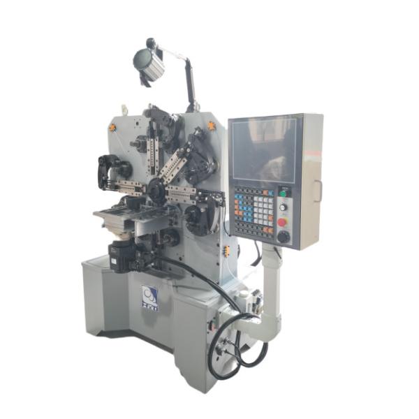 Cam CNC Spring Making Machine 1.0-4.0mm Spring Winding Machine With Sanyo Servo Motor
