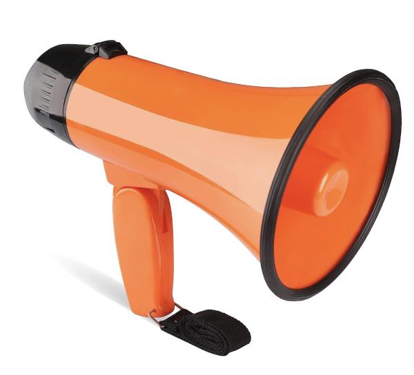 Quality Wireless megaphone speaker, Compression Driver Tweeter Megaphone 143 X 225mm for sale