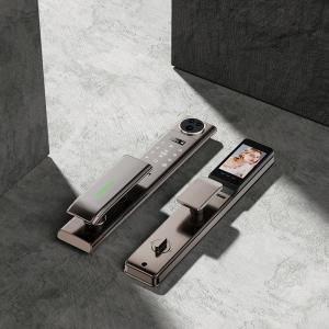 China Face Recognition Smart Door Lock With HD Camera Fully Automatic on sale