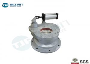 China Flanged Ceramic Gate Valve Pneumatic Rotating Type For Coal Fired Power Plant on sale