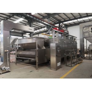 Industrial Coated Peanut Roaster Groundnut Processing Machine Low Broken Rate
