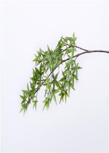 China Maple Artificial Tree Branches , 110CM Faux Evergreen Branches High Density wholesale