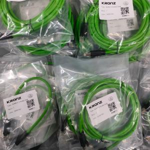 RJ45 Ethernet Connector Customized Length Modular Plug PA Black Contact Carrier