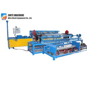 China 6m Semi Automatic Chain Link Fence Machine wholesale