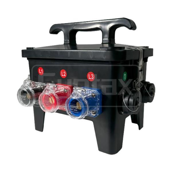 Syntax MP12 Power Distro Boxes 400A Input 19 pin Sockets for Outdoor Temporary