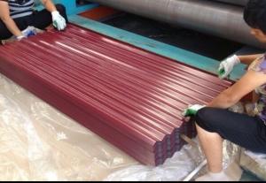 China color JIS G3322, CGLCC, ASTM A792, EN 10169, DX51D AZ Corrugated Steel Roof Sheets wholesale