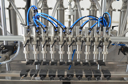Condition Explosion Proof Automated Bottle Filling Machine Liquid Bottle Filling