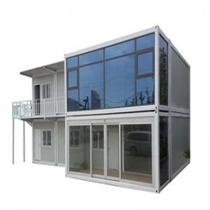 China Customized Color Easy Assembled Flat Pack Shipping Container House Home with and Service on sale