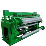 High Speed Wire Cage Making Machine , Chicken Wire Mesh Making Machine Automated