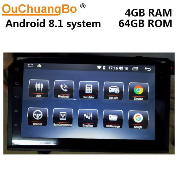 Quality Ouchuangbo car radio bluetooth for MG W5 support android 8.1 USB digital TV gps navigation 2.5D IPS screen for sale