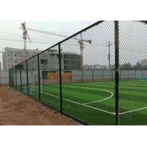 6ft Galvanized PVC Coated Chain Link Fence ASTM E2016 ISO9001