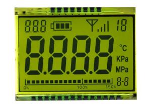 China Digit 7 Segment TN Reflective LCD Display Custom Size For Meter 3.3V wholesale