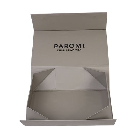 Flat Pack Collapsible Rigid Box Cardboard Folding Magnetic Paper Box